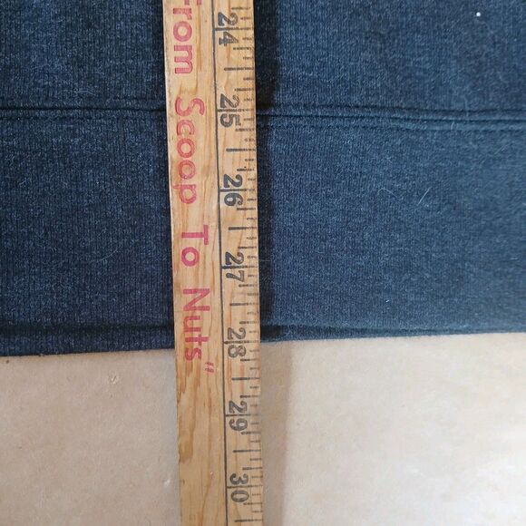 Tommy Hilfiger Men's Gray Signature Solid Quarter-Zip Sweater Size Large Preppy - Picture 9 of 10